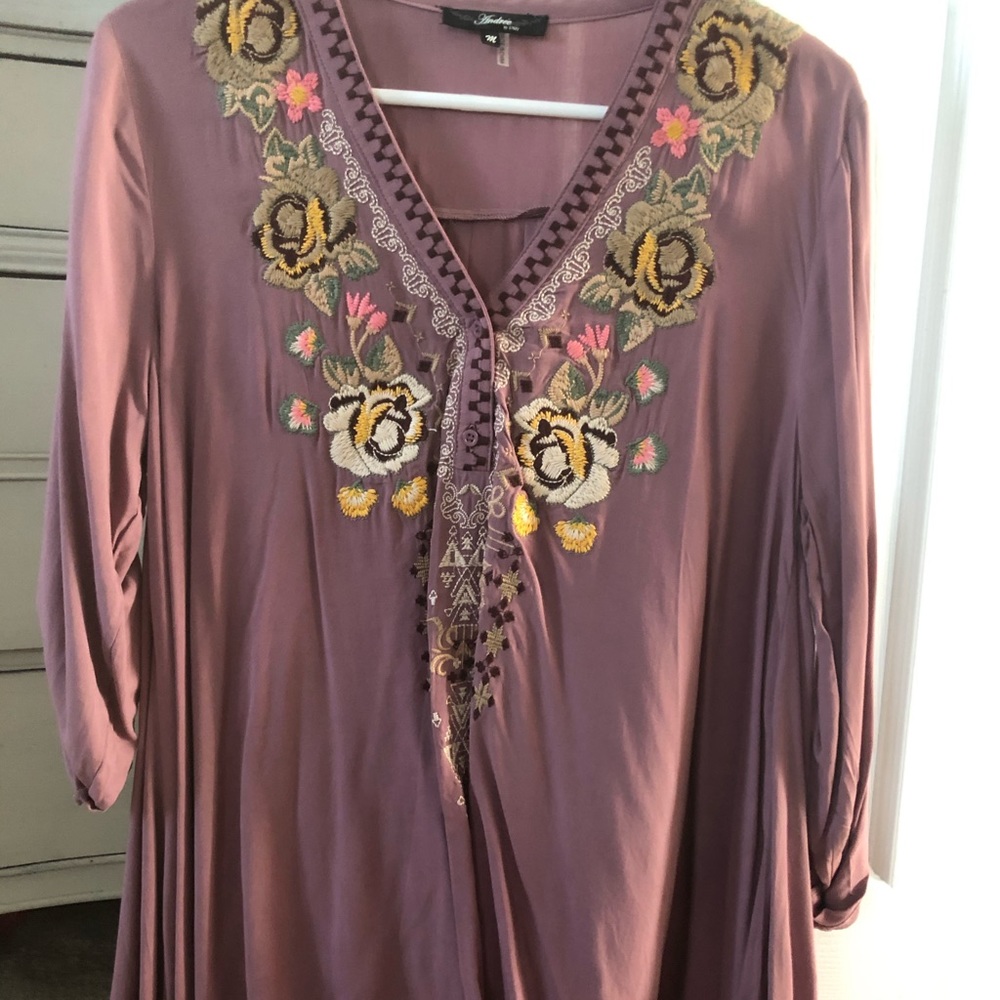 Embroidered tunic